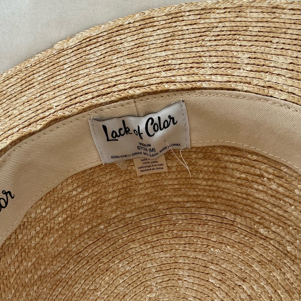 Lack of Color The Spencer Boater Hat - Picture 9 of 16